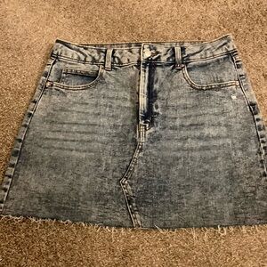 Denim Blue Skirt